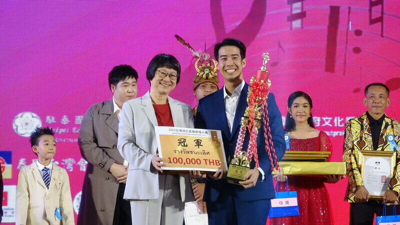 泰國台灣流行樂歌唱大賽 冠軍得主盛讚台人和美食
