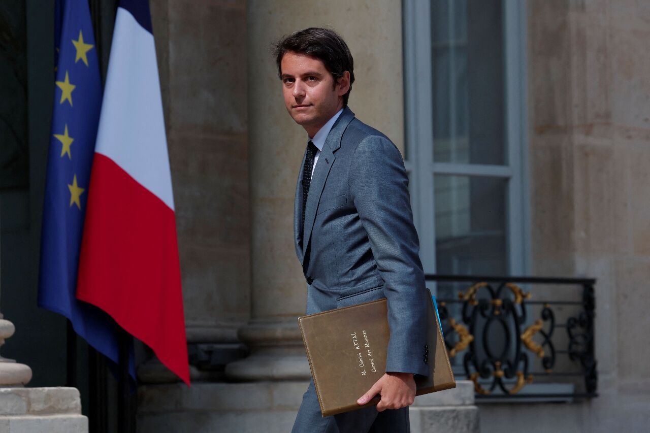 拉抬支持度 馬克宏任命史上最年輕法國總理