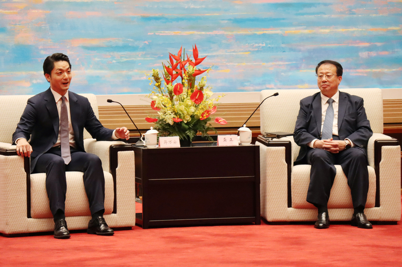 蔣萬安會上海市長 提蔣經國讓台灣政治開放
