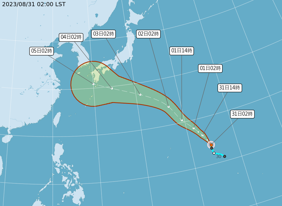 蘇拉漸離陸警解除 鴻雁颱風生成對台灣無影響