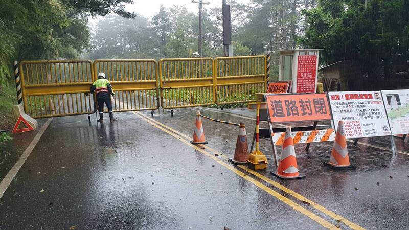 颱風海葵來襲 省道8路段預警性封閉
