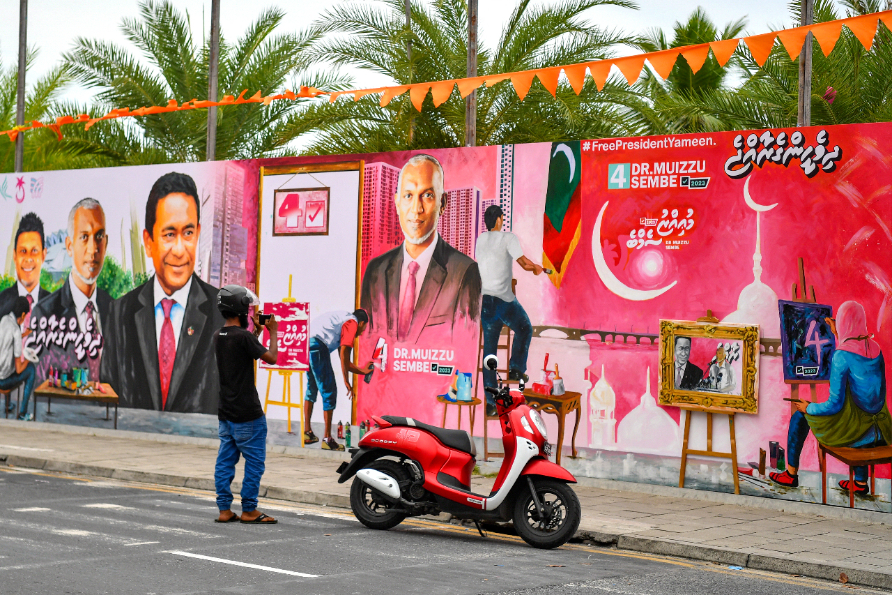 馬爾地夫總統決選 印度與中國競逐影響力