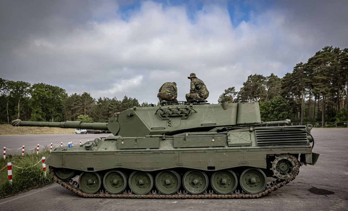 丹麥：首批豹1式坦克抵達烏克蘭