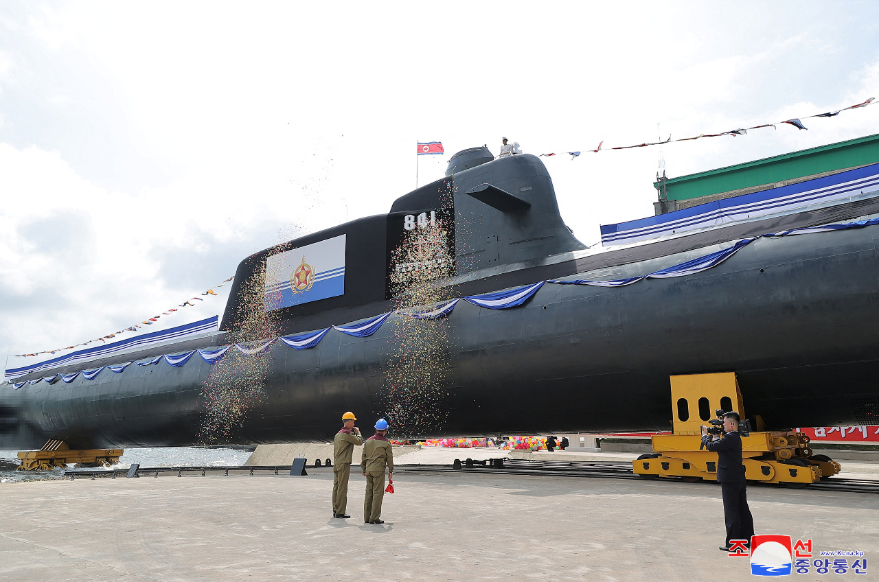 北韓強化海軍實力 宣布新型戰術核武潛艦