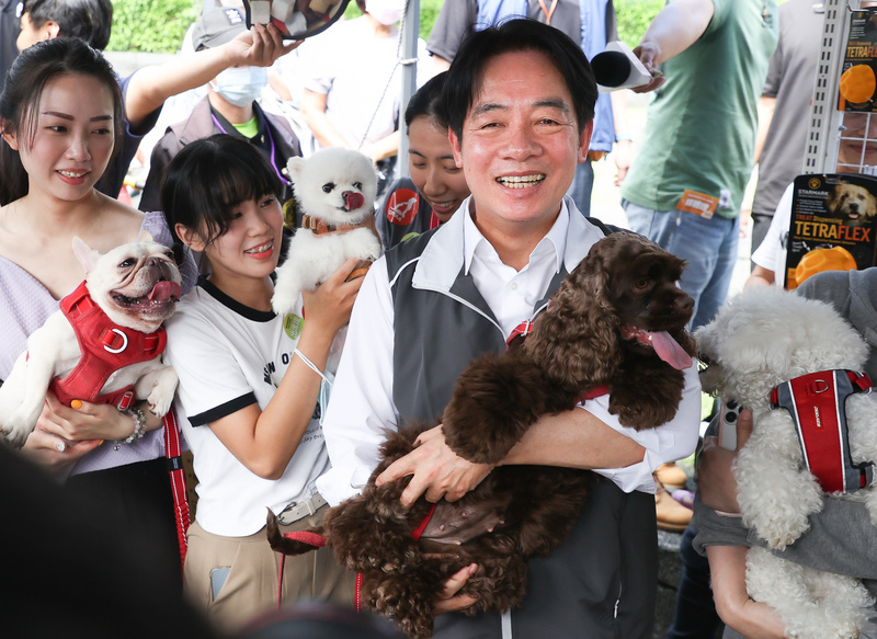 台灣狗狗節 賴清德提4大目標打造愛護動物文明社會