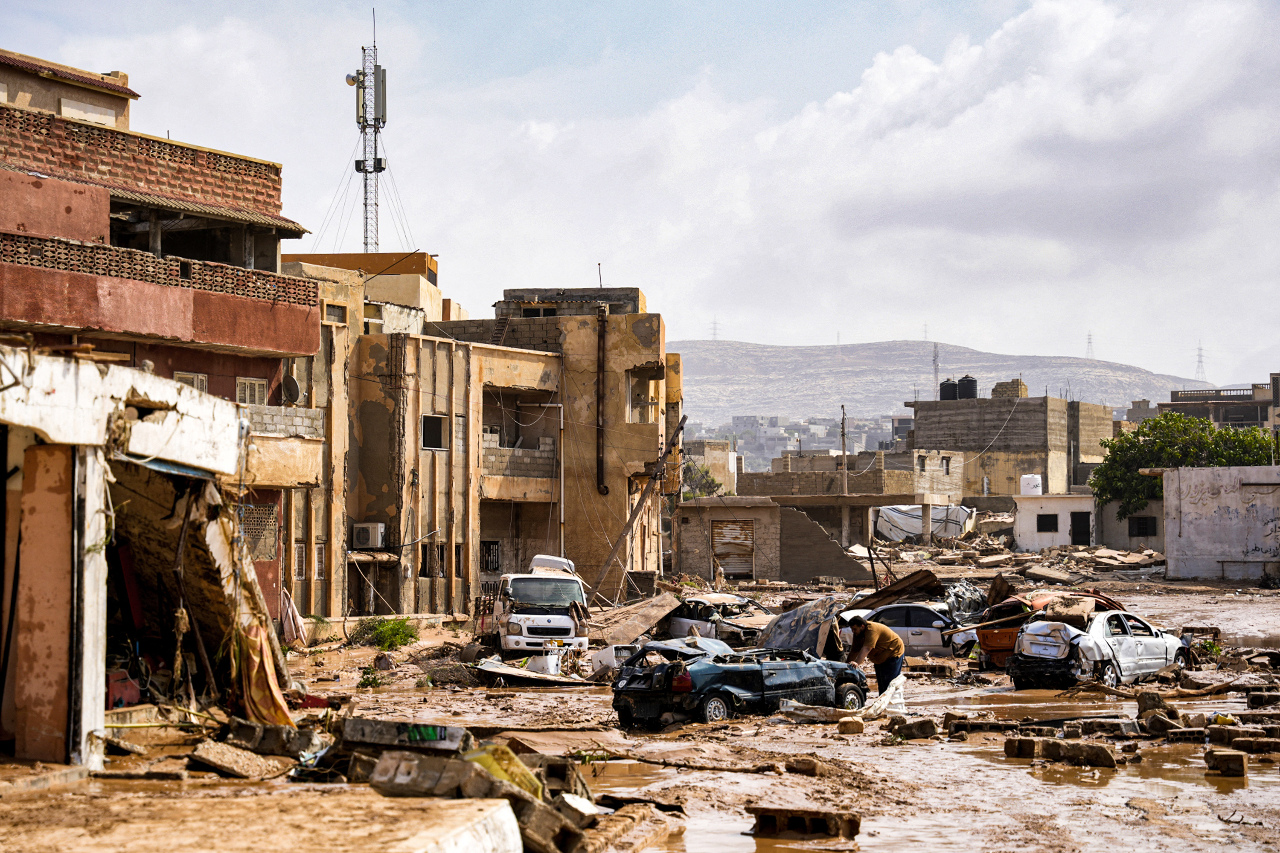 利比亞洪災逾千死 通報1萬人失蹤