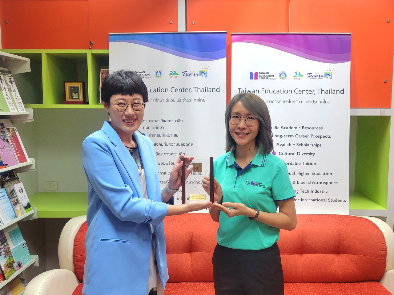 央廣拜會泰國台灣教育中心 盼分享資訊共創雙贏