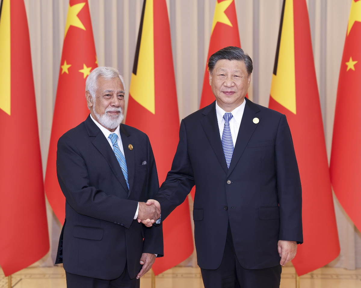 全面戰略夥伴關係 中國與東帝汶的各有所圖