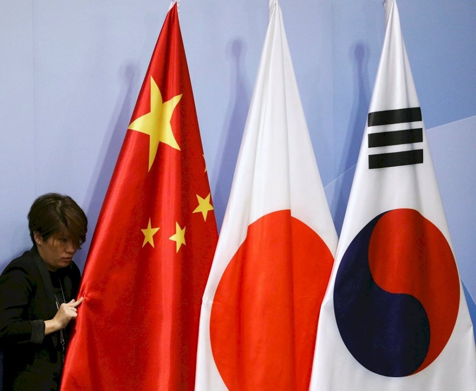共同社：韓中日峰會協調5月舉行