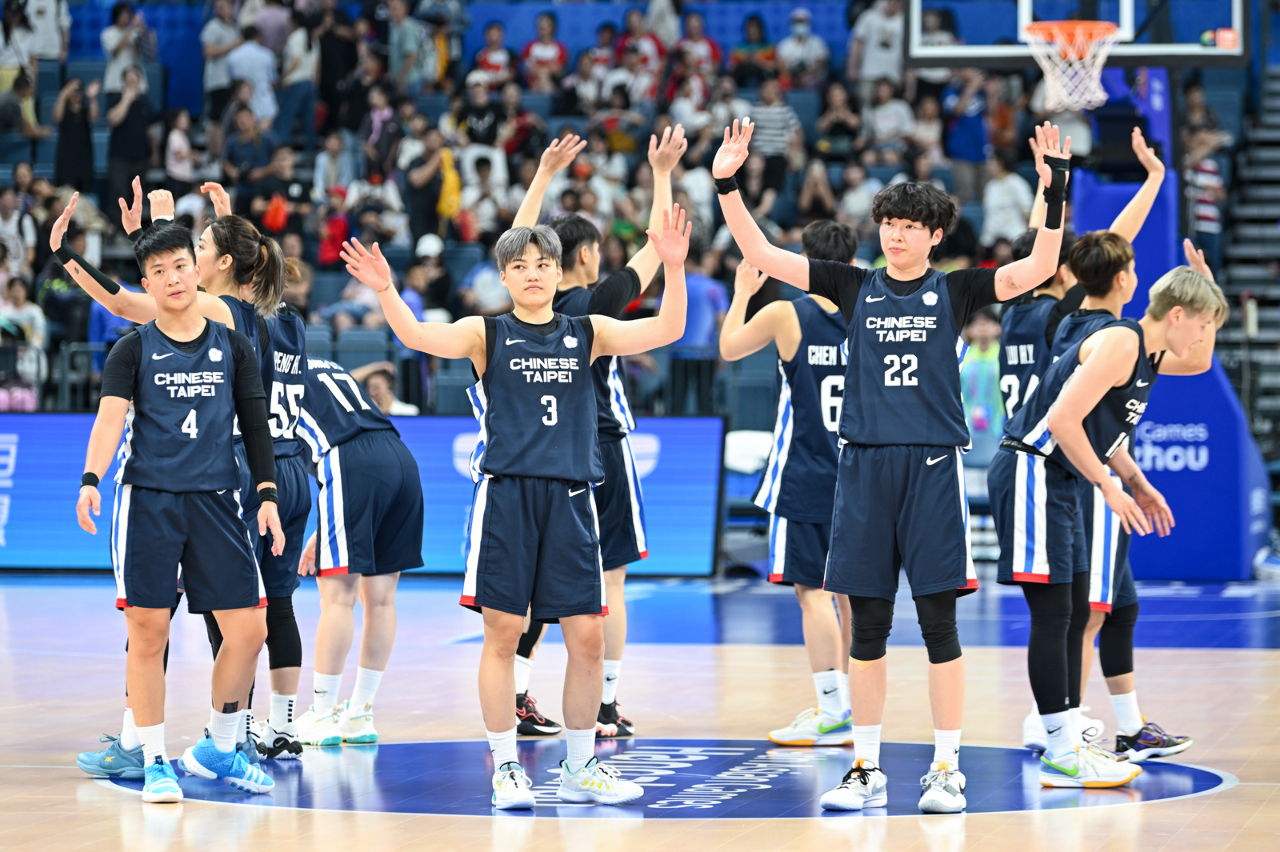 杭州亞運/  台灣女籃不敵韓國 仍有機會晉8強