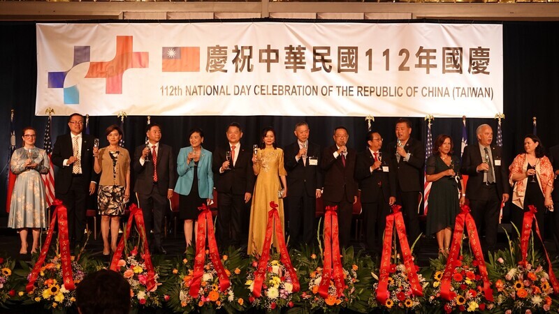 美國會議員祝「台灣」國慶日快樂  獲掌聲