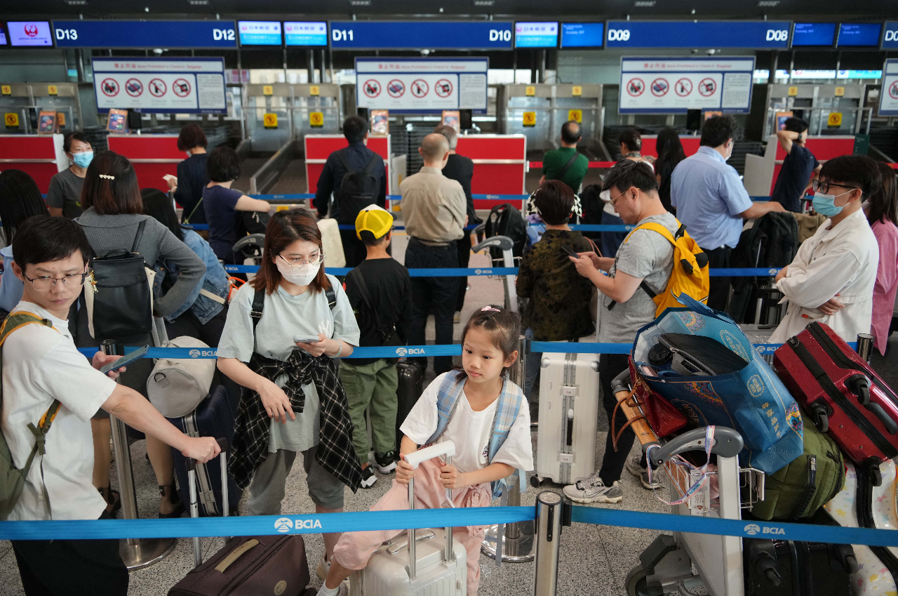 中國黃金週跨境旅遊 超出疫情前水平