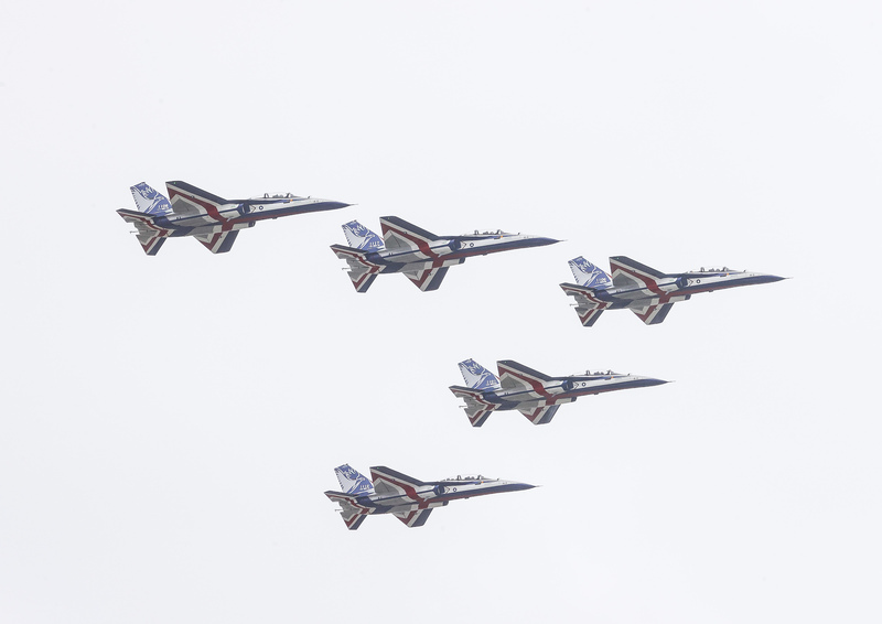 520總統就職典禮  三型主力戰機及勇鷹高教機衝場致敬