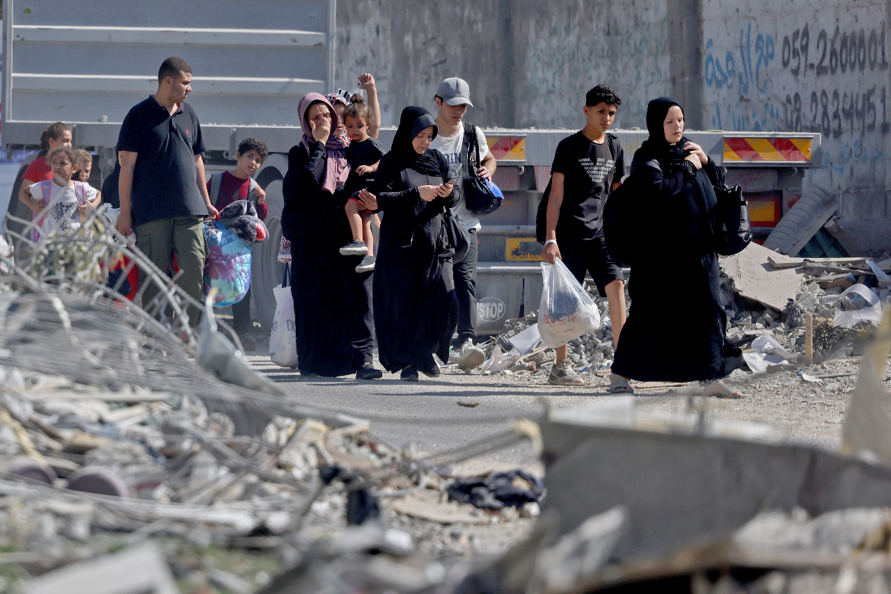 哈瑪斯領袖籲巴勒斯坦人勿撤離加薩走廊 「拒絕流離失所」
