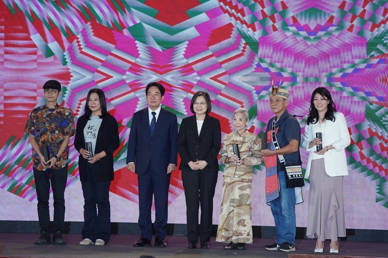 總統感謝新科總統文化獎得主 成就台灣寶貴文化資產