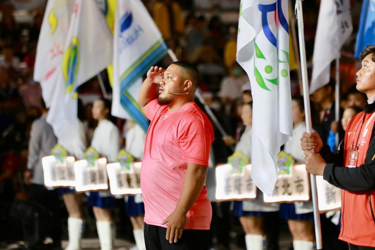 台南全運會開幕 總統讚國手加持比賽更精彩