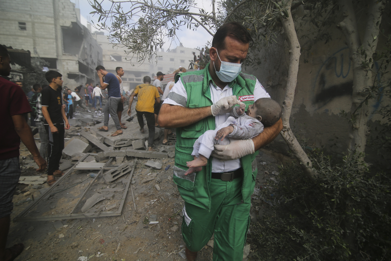 紅十字會：讓孩童命喪加薩戰爭 是世界道德淪喪