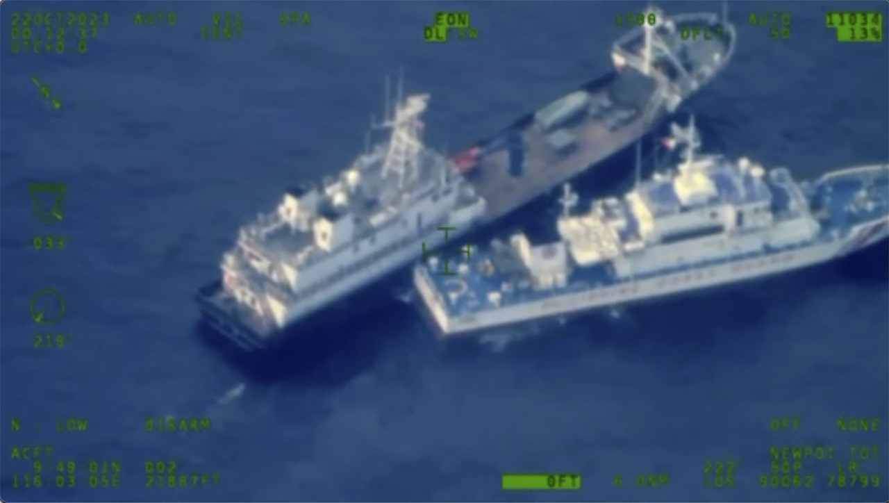 菲中船隻南海爆2起碰撞 菲律賓召見中國大使