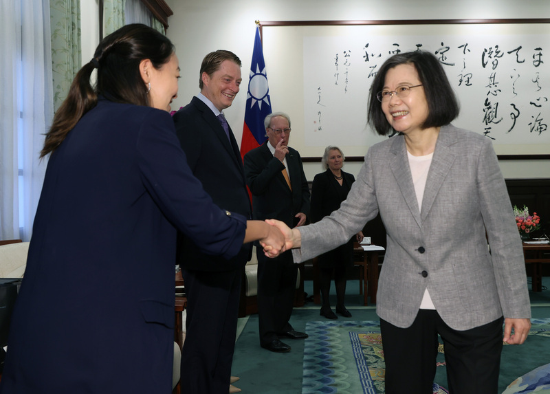 總統重申台灣持續維護區域和平穩定 貢獻良善力量