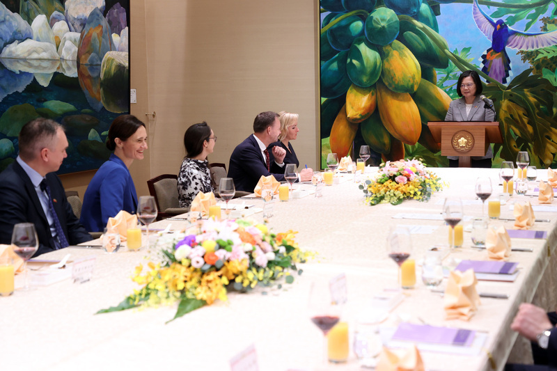 宴請立陶宛議長希米利特 總統感謝重視支持台灣