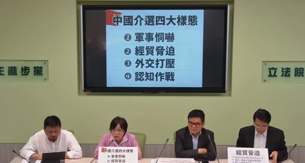中國共產黨介入台灣大選的不同面向