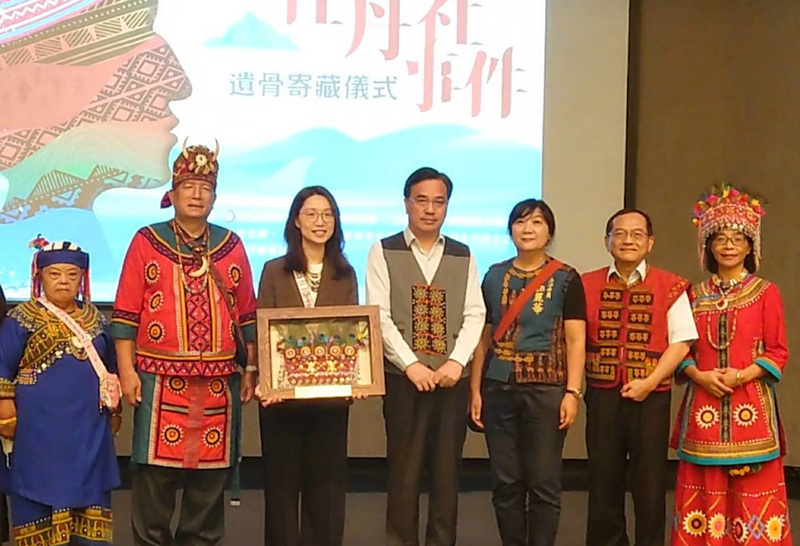 牡丹社事件遺骨今寄藏南科考古館 族人到場見證