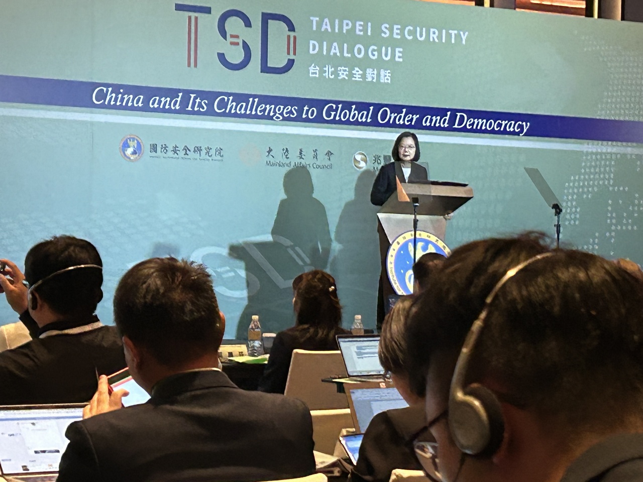 台北安全對話 總統籲協力遏止侵略 守護民主