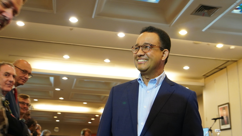 印尼總統候選人阿尼斯陣營：推動取消遷都計畫