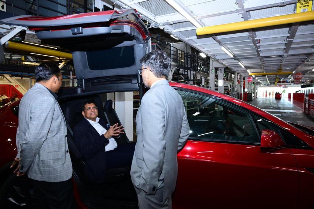 印度部長訪美國特斯拉廠 電動車前進印度引揣測