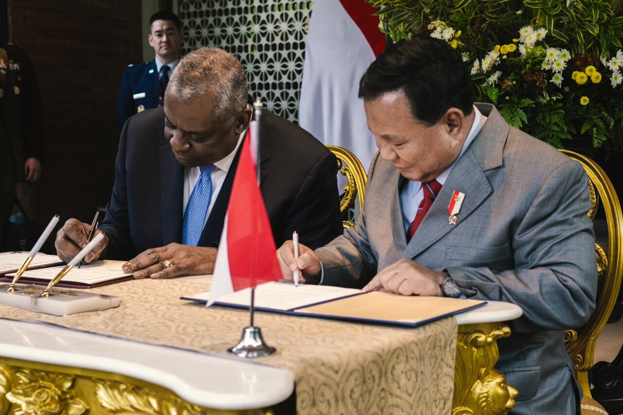 美國深化與印尼合作  雙方簽署國防合作協議