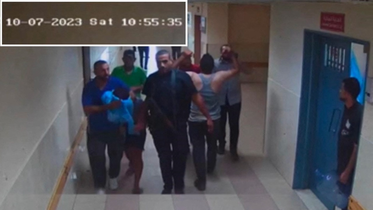 以色列公布影片 稱哈瑪斯將人質帶進西法醫院