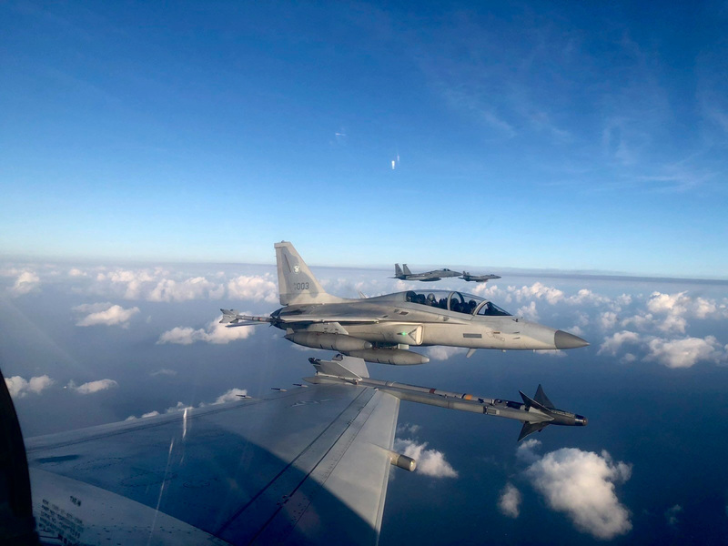 菲美南海與近台灣處聯合海空巡邏  強化區域安全