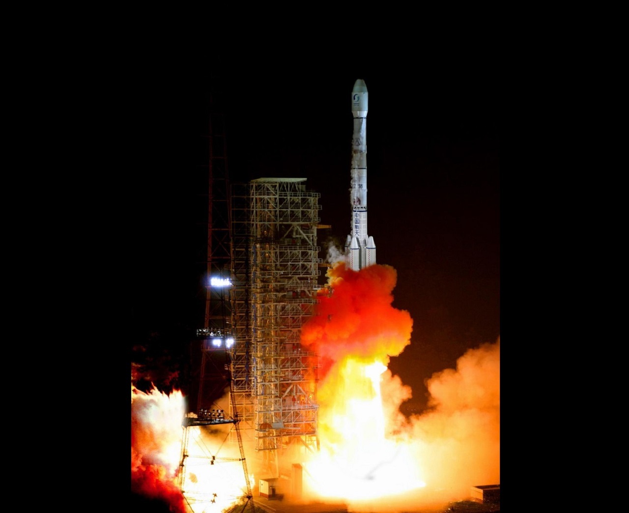 中共朝南海發射衛星 國防部：大氣層外對台灣無危害