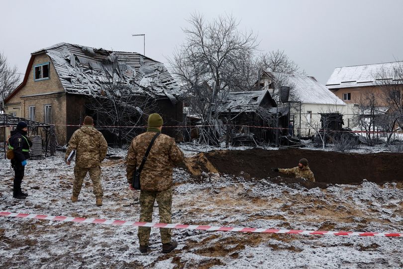 俄羅斯空襲基輔 烏克蘭稱擊落8枚俄軍飛彈