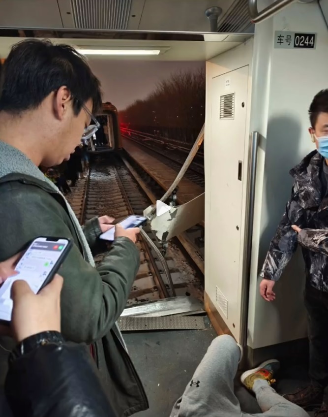 北京地鐵追撞 調查報告認定人為操作不當