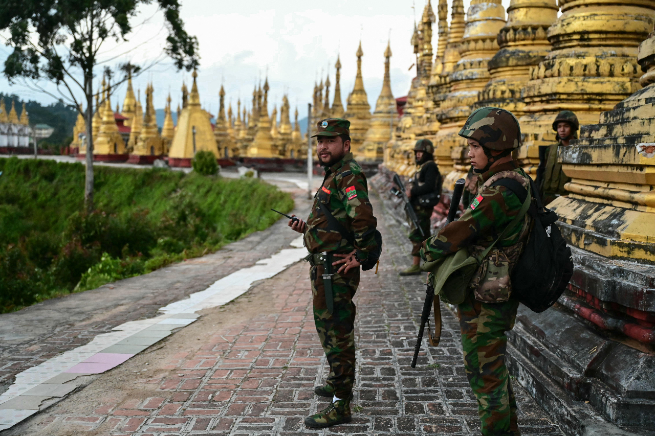 緬甸少數民族武裝組織奪下北部重要貿易城鎮