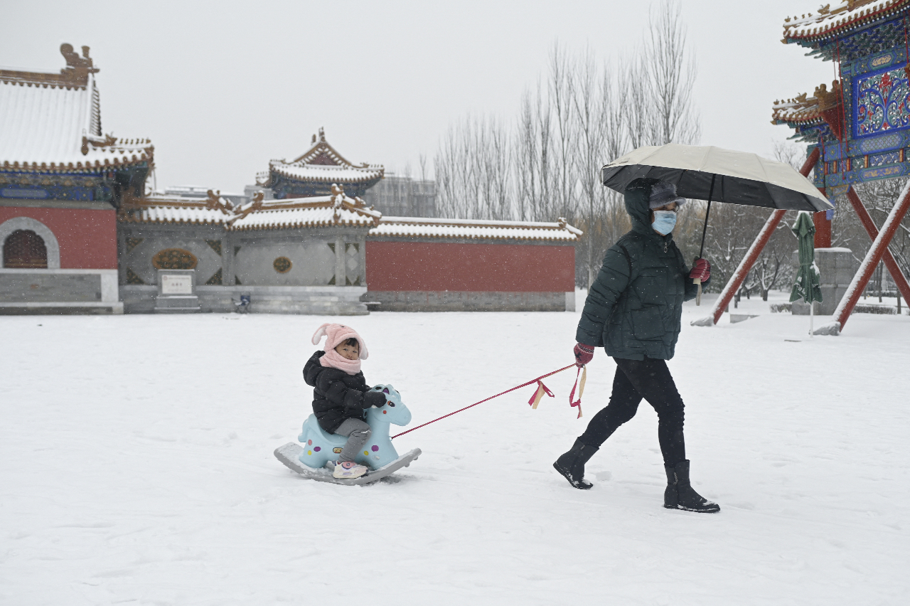 寒流席捲中國 30個國家測站創12月同期低溫紀錄