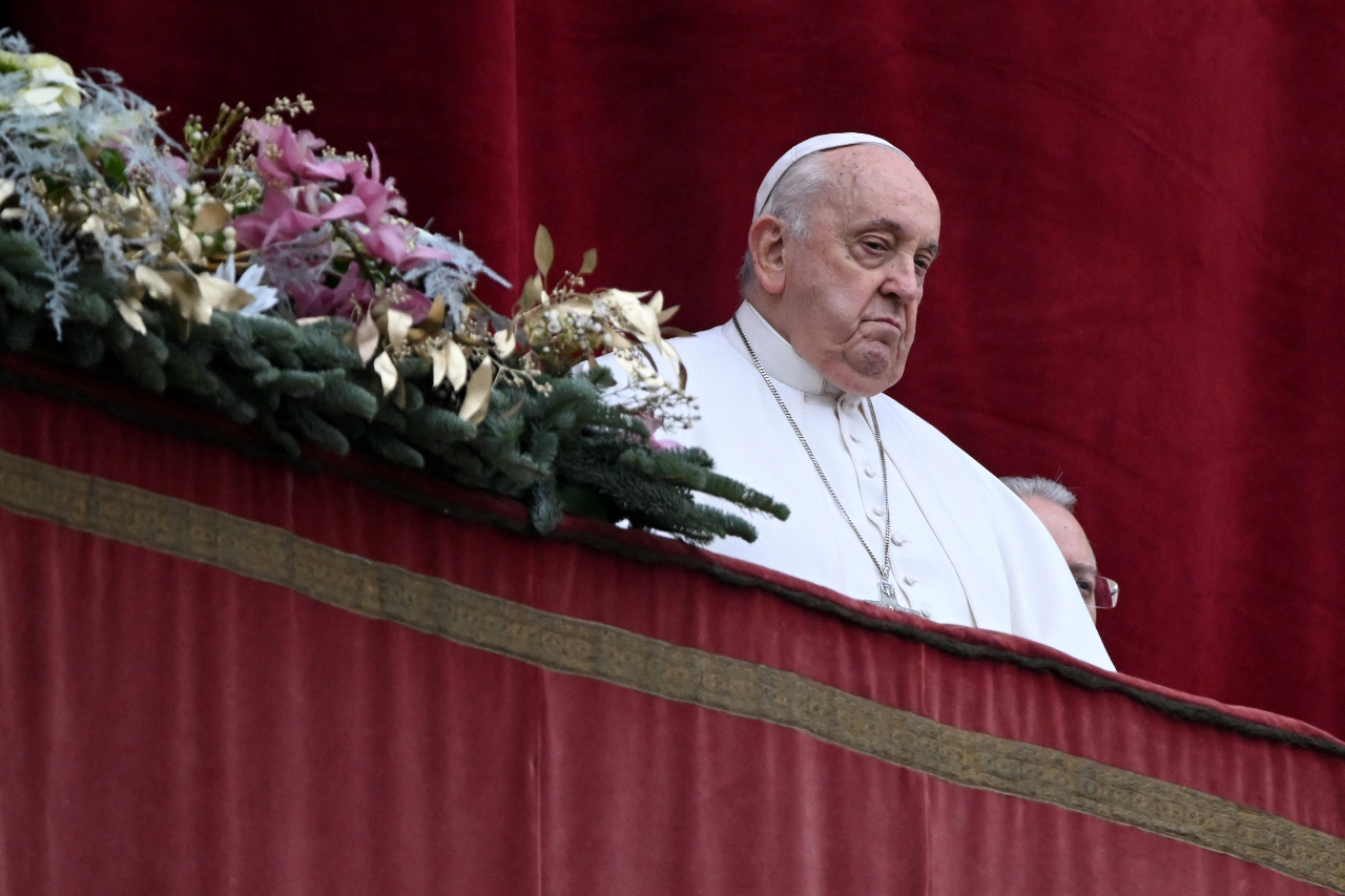 教宗聖誕文告：對加薩「絕望人道局勢」表達悲悼