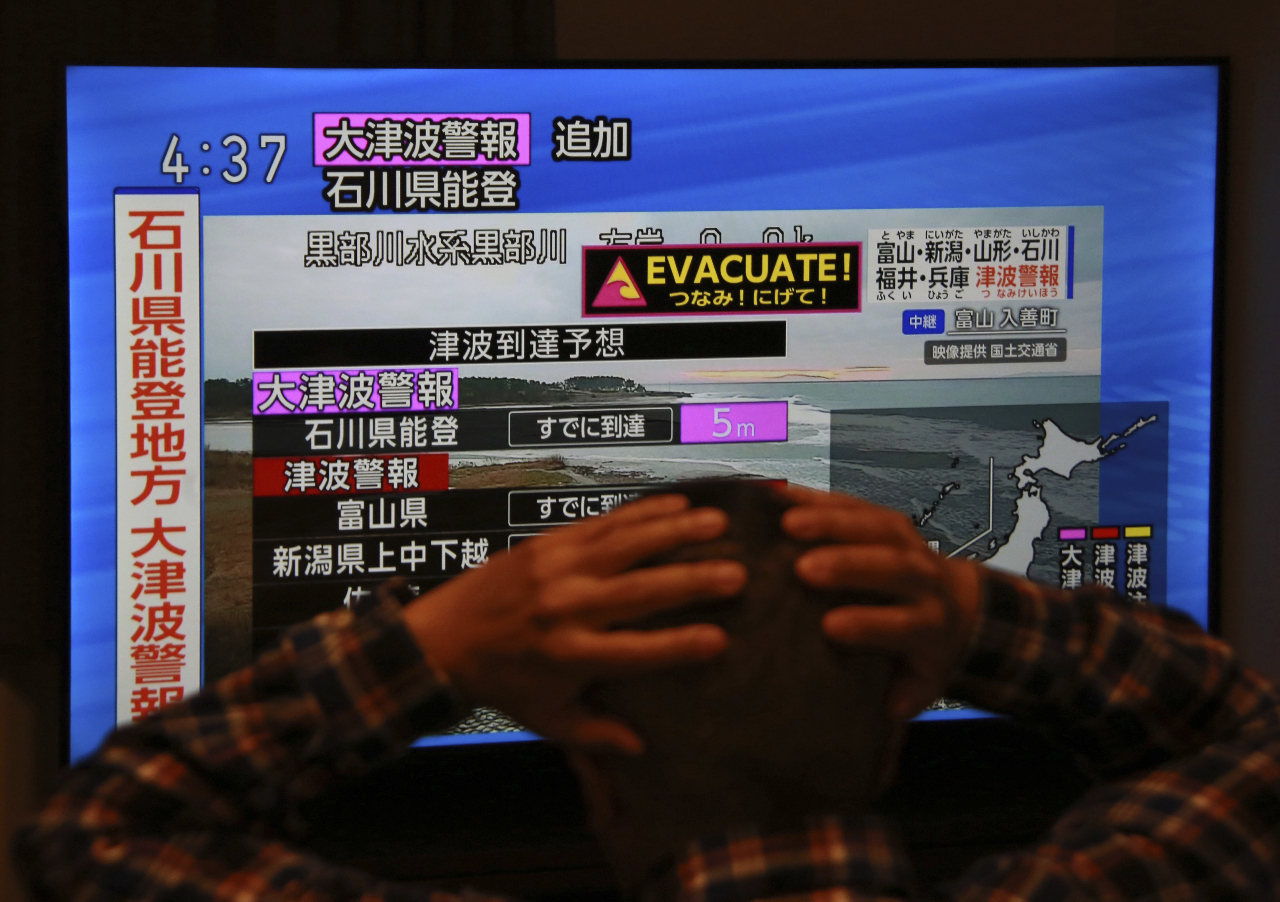 日本能登半島7.6強震 專家籲離家避難民眾勿回