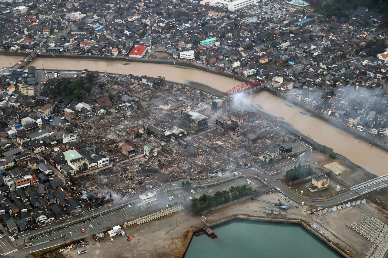 日本能登半島強震後 餘震次數約阪神地震3至4倍