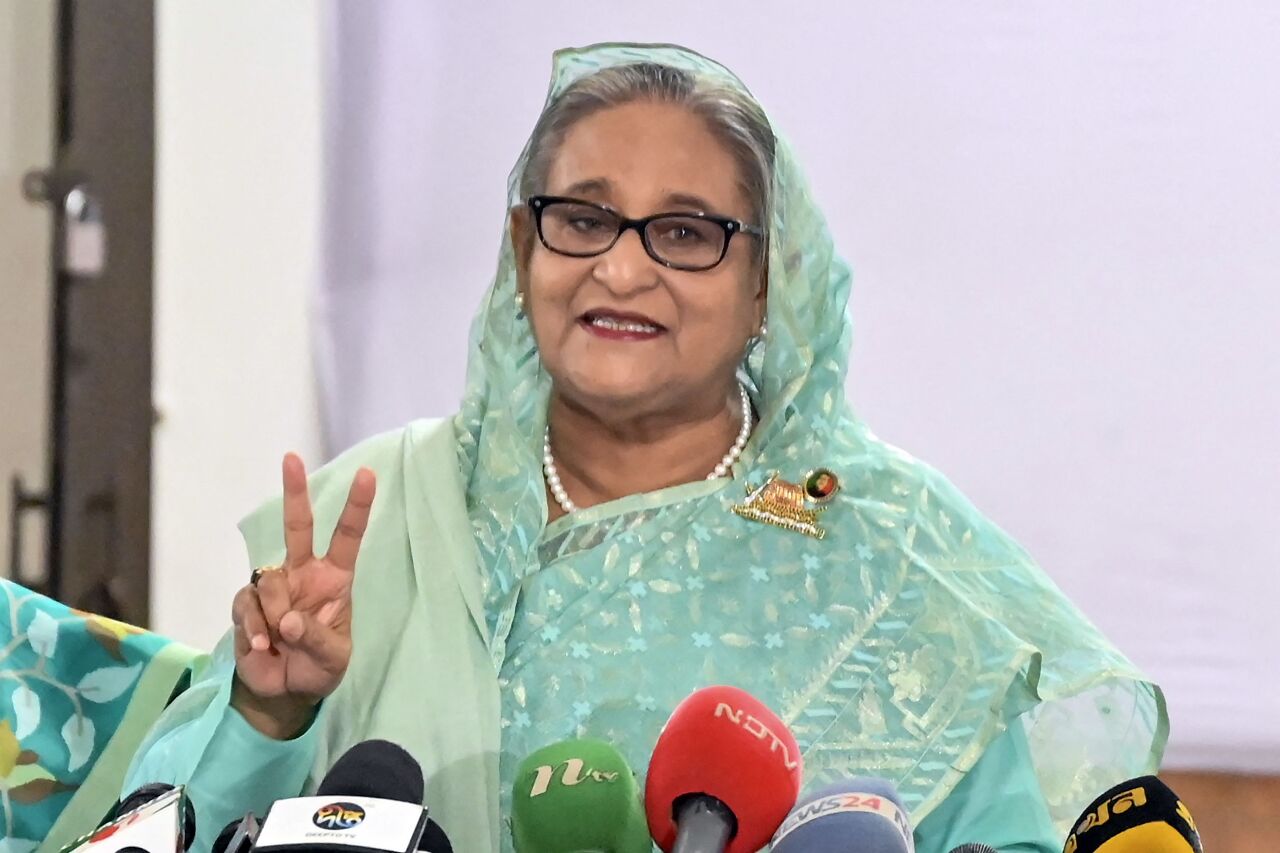 無競爭對手 孟加拉總理哈希納贏得第5任期