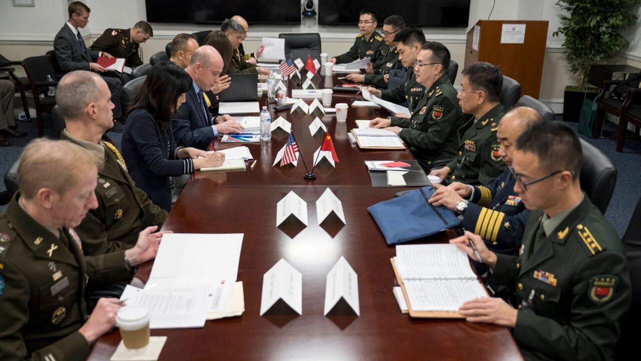 美中華府軍事對話 美重申台海和平穩定重要性