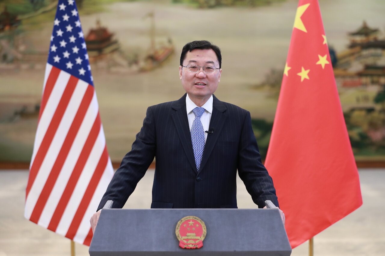 談台灣大選  中國駐美大使宣稱不會改變一中原則