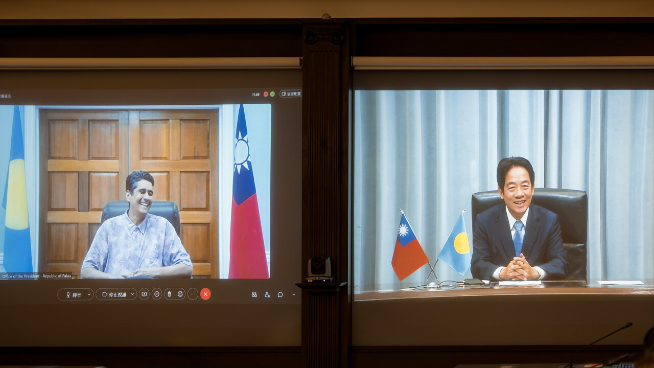 賴清德與帛琉總統視訊談話 強調雙方深厚具韌性的夥伴關係
