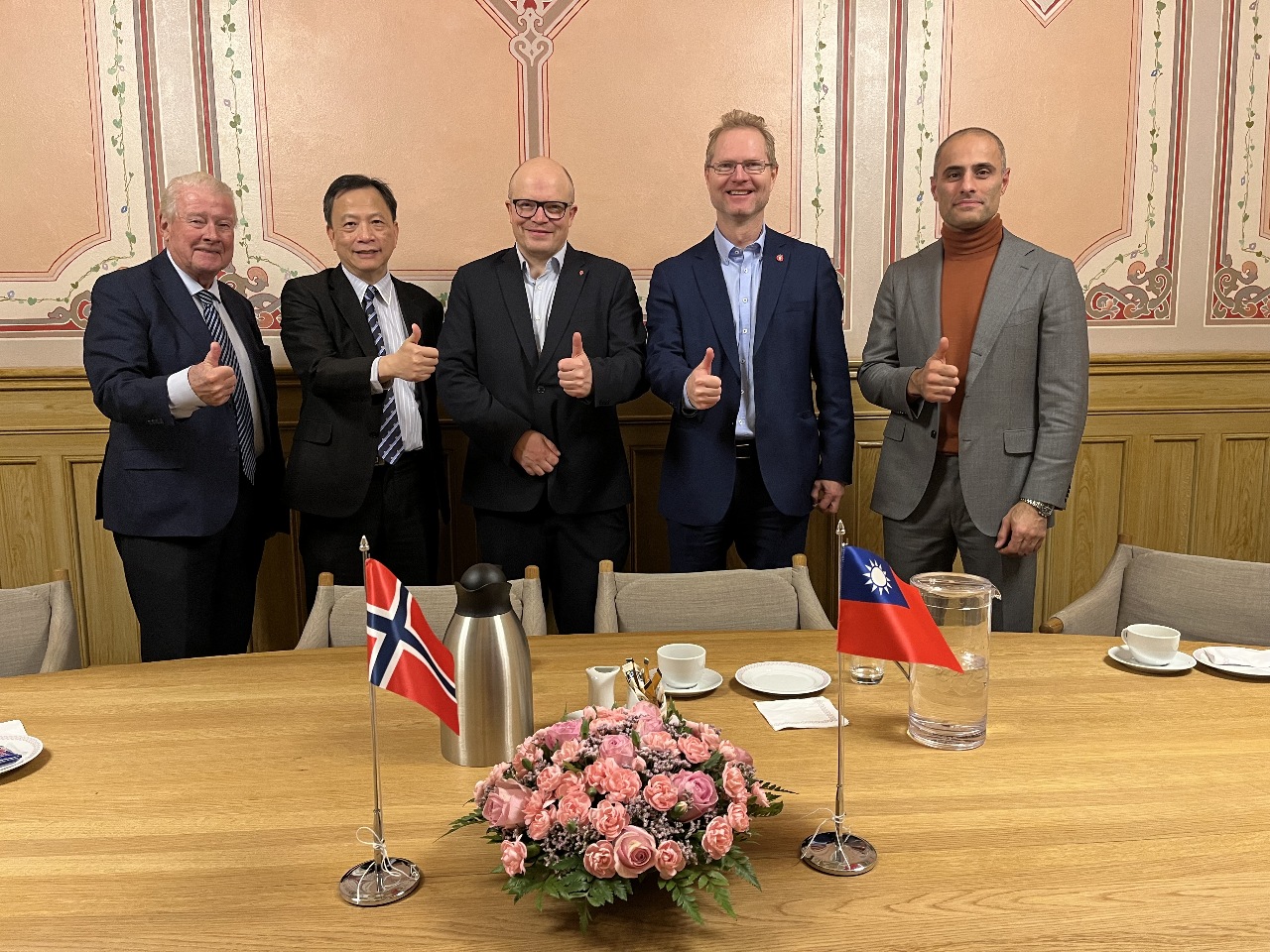 挪威國會友台小組祝賀台灣完成大選 盼續深化台挪關係