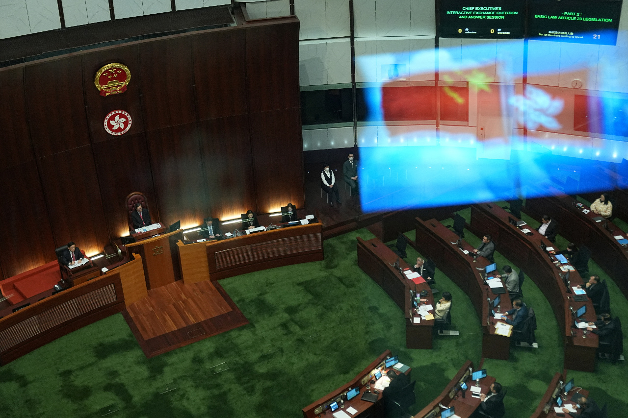 香港基本法23條完成逐條審議