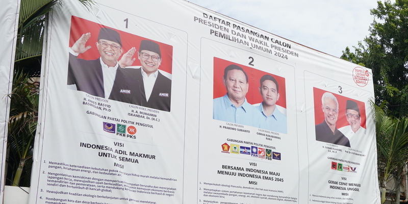 印尼大選倒數 「4指運動」反對候選人普拉伯沃