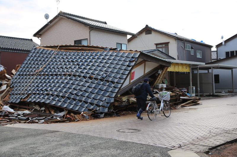 日本能登半島地震財損 3縣合計恐逾200億元