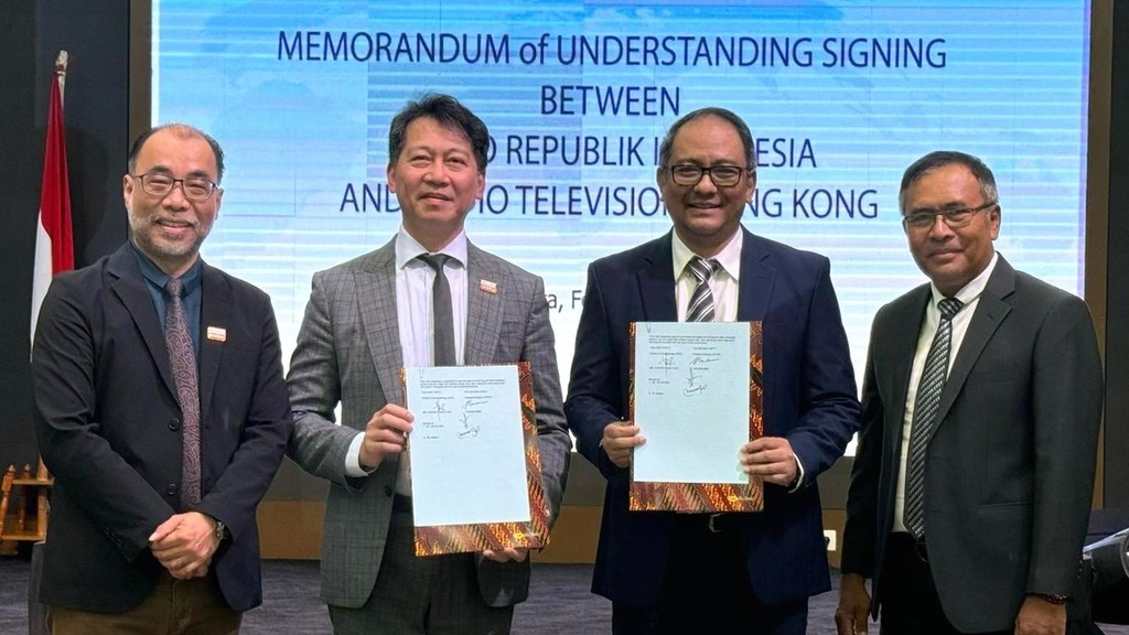 促進東協關係 官方香港電台與印尼國家電台合作