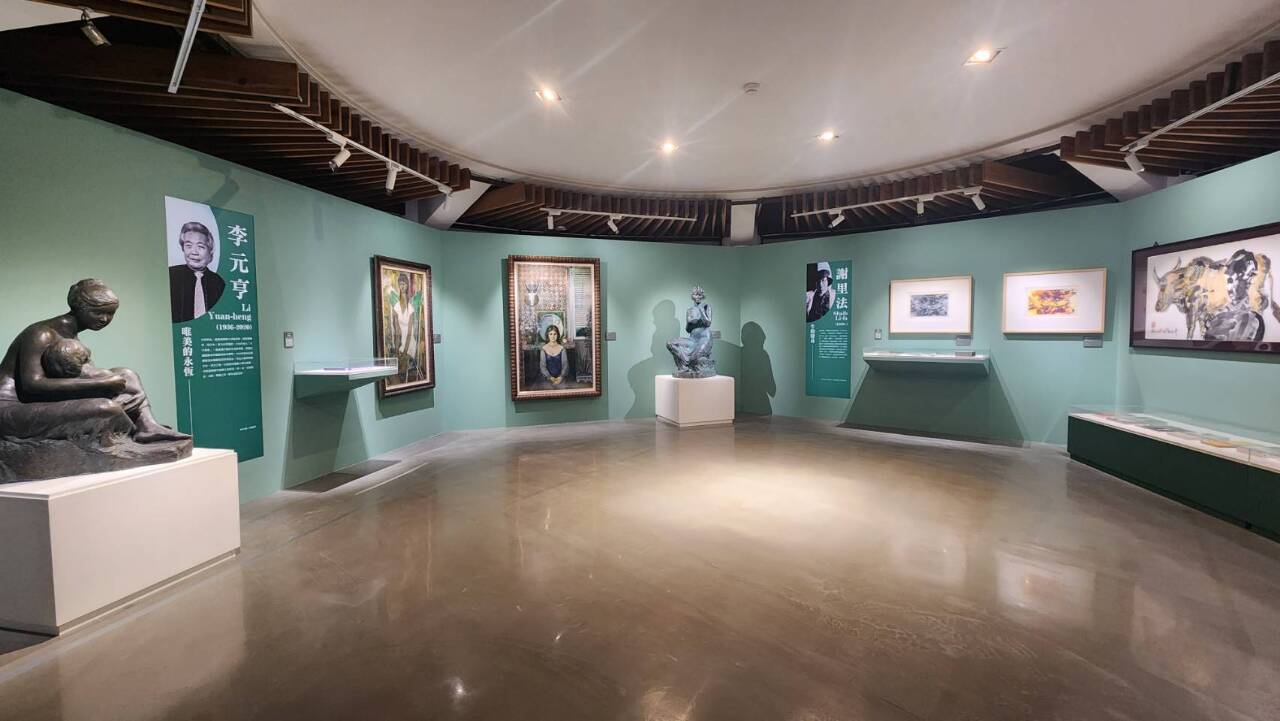 史博館「五月與東方」特展揭幕 回溯台灣現代繪畫運動萌發關鍵